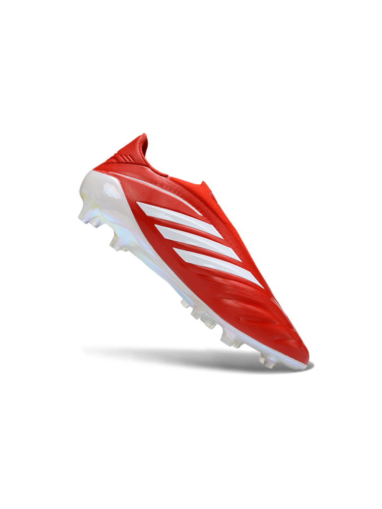 adidas Copa Pure IV Elite Laceless FG - Lucid Red Footwear White
