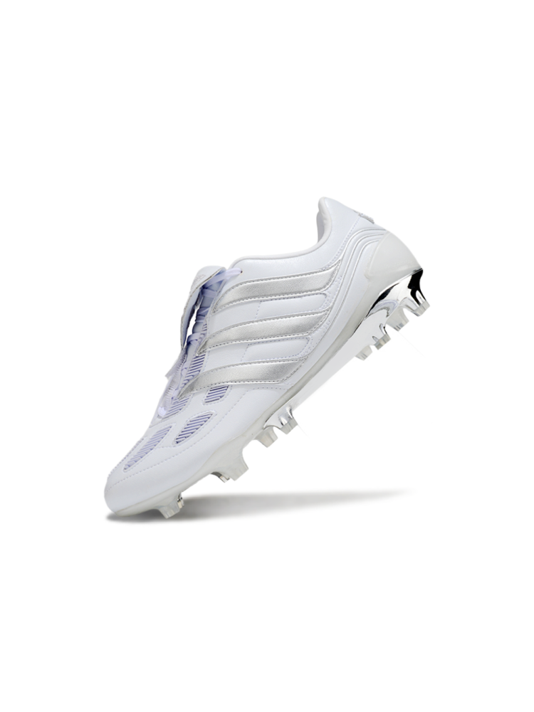 Adidas Predator Precision Elite FG Footwear White Silver Metallic Iron Metal