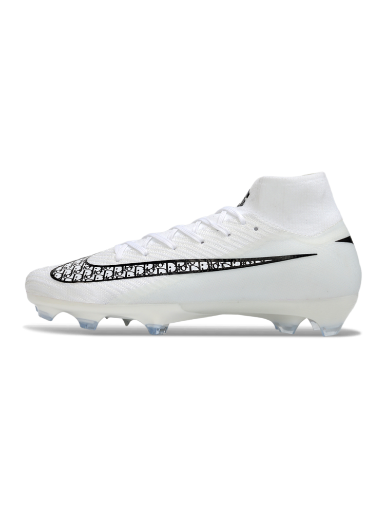 Nike Air Zoom Mercurial Superfly 10 Elite FG Dior Edtion White Black