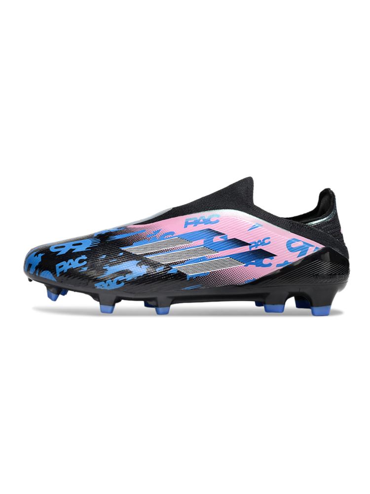 Adidas F50 Elite Laceless FG Pink Black Blue