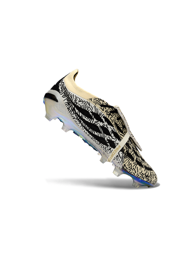 adidas Predator Elite Fold-over Tongue FG Cloud White Core Black Solar Gold