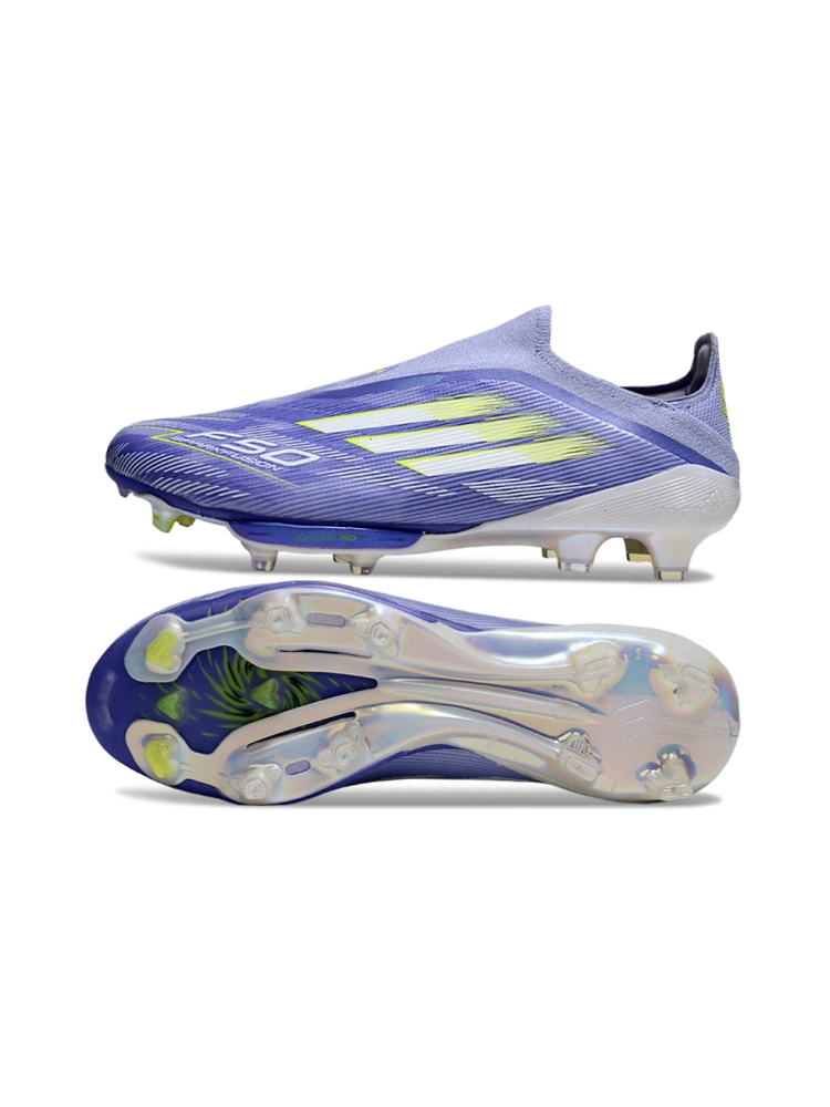 Adidas F50 Elite Laceless FG Purple Rush Lemon