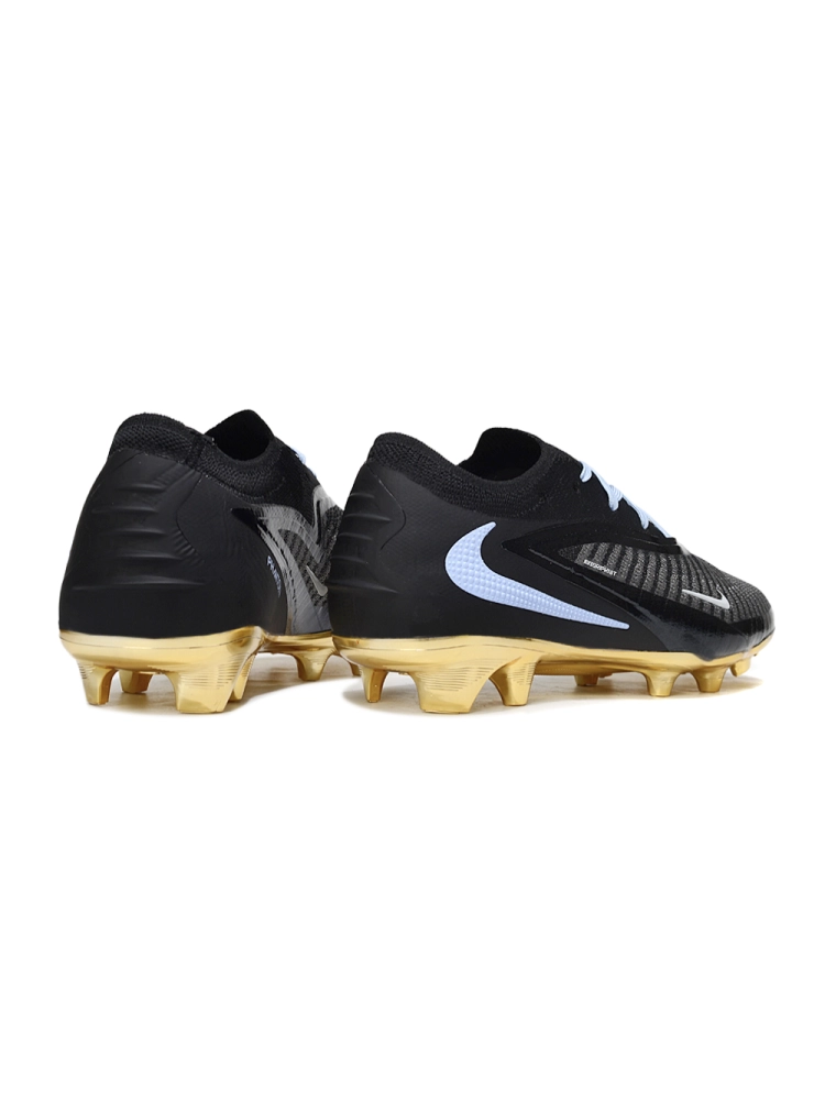 Nike Phantom 6 Elite Low FG Black Blue Gold Metallic