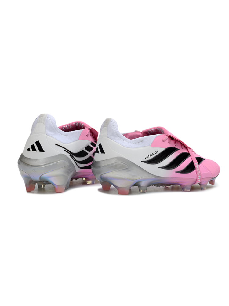 adidas Predator Elite Fold-over Tongue FG Beam Pink Core Black