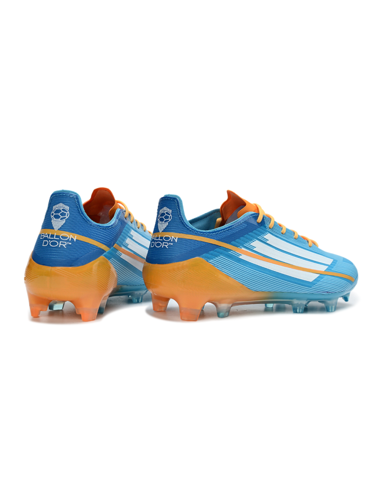 adidas F50 Elite FG Beam Orange Lucid Blue Cloud White