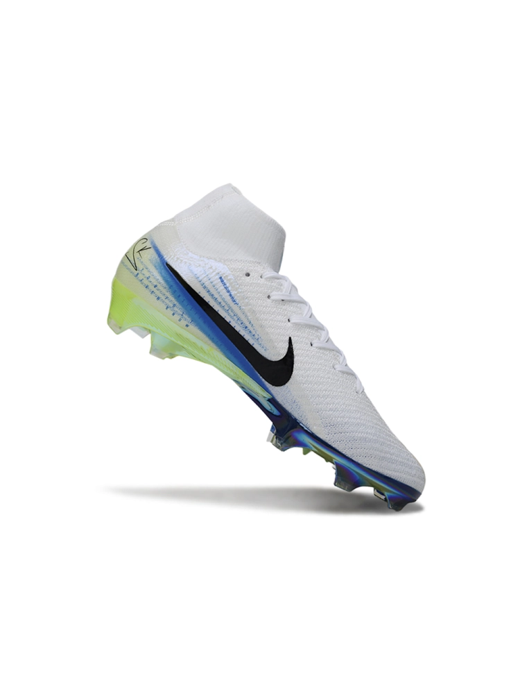 Nike Air Zoom Mercurial Superfly 10 Elite FG White Black Green