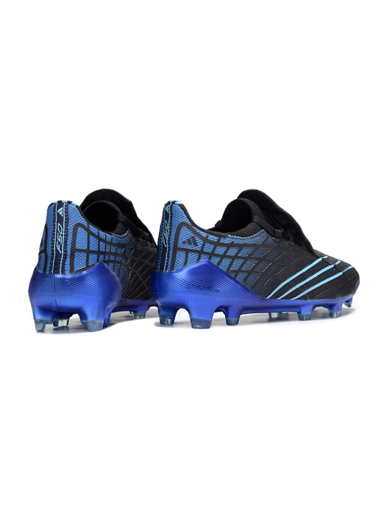 Adidas F50 Elite FG Spider Black Blue