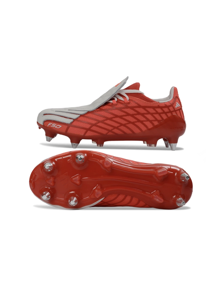 Adidas F50 Spider Elite SG-Pro Off White Vivid Red