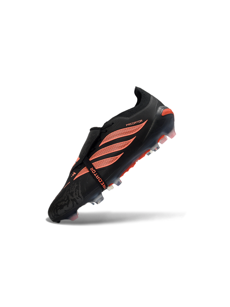 adidas Predator Elite Fold-over Tongue FG Core Black Footwear White Lucid Red