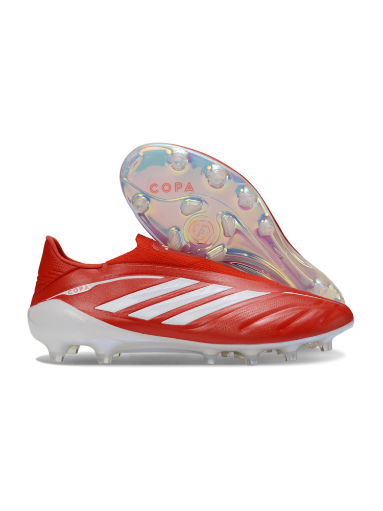 adidas Copa Pure IV Elite Laceless FG - Lucid Red Footwear White