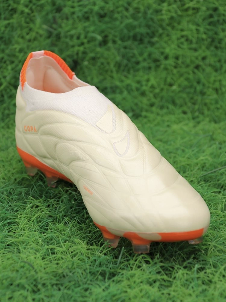 adidas Copa Pure + FG Heatspawn - Off White/Solar Orange