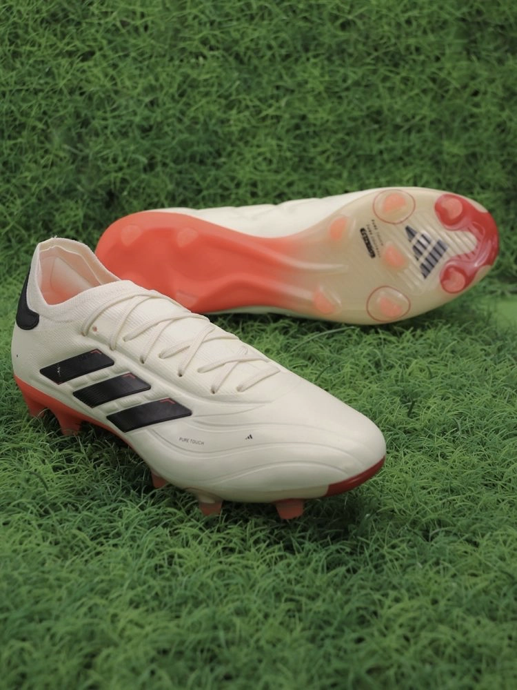 adidas Copa Pure 2 Elite KT FG Solar Energy - Ivory/Core Black/Solar Red