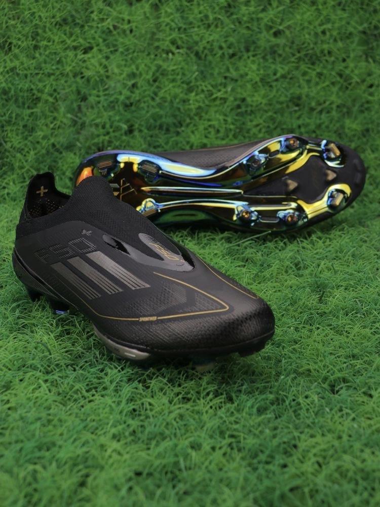 adidas F50+ Elite FG Dark Spark - Core Black/Iron Met/Gold Met
