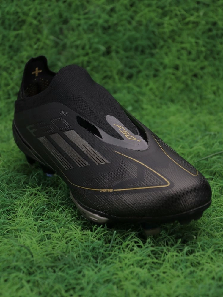 adidas F50+ Elite FG Dark Spark - Core Black/Iron Met/Gold Met
