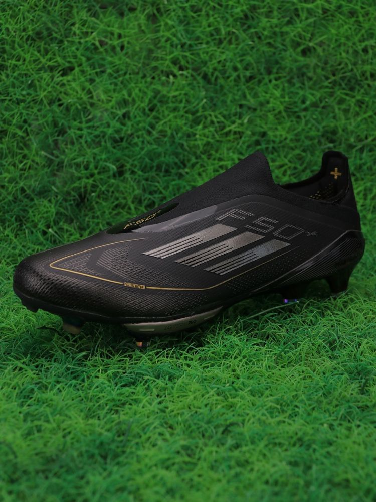 adidas F50+ Elite FG Dark Spark - Core Black/Iron Met/Gold Met
