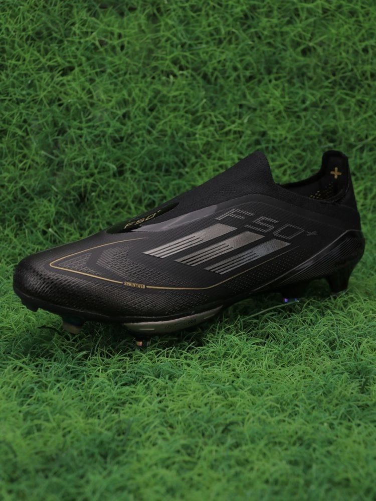 adidas F50+ Elite FG Dark Spark - Core Black/Iron Met/Gold Met
