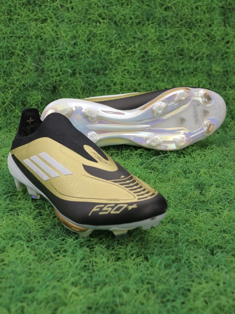adidas F50+ Messi Elite FG Triunfo Dorado - Gold Metallic/Footwear White/Core Black