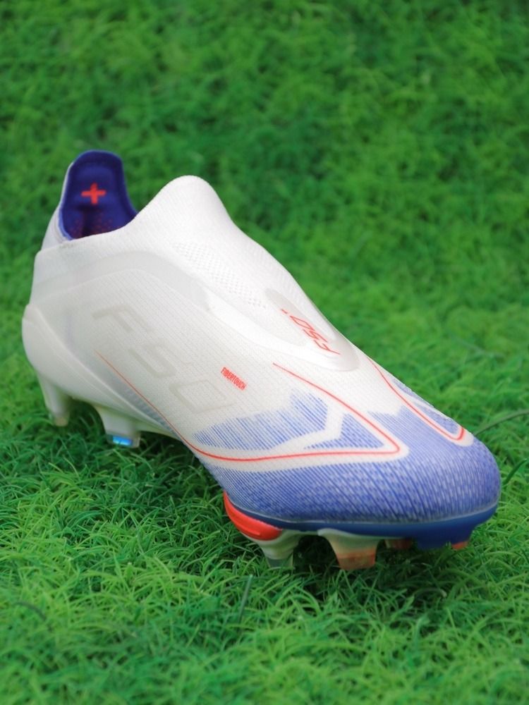 adidas F50+ Elite FG Advancement - Footwear White/Solar Red/Lucid Blue