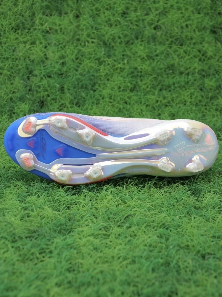 adidas F50+ Elite FG Advancement - Footwear White/Solar Red/Lucid Blue