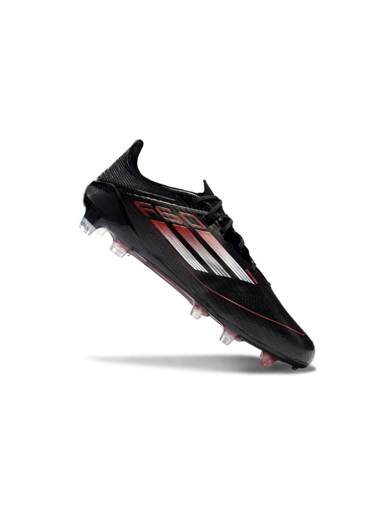 adidas F50 Elite FG Black Iron metallic Lucid Red