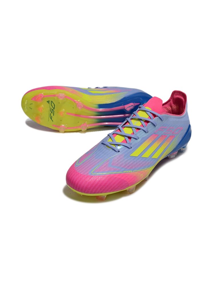 adidas F50 Elite FG Blue Fusion Lucid Lemon Lucid Pink