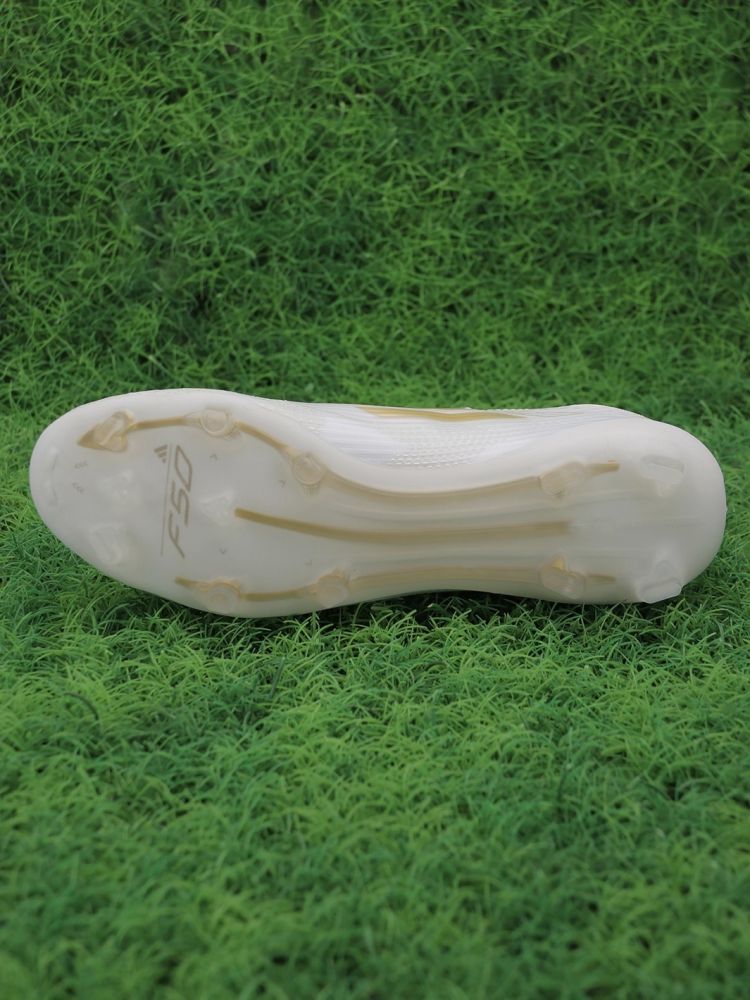 adidas F50 Elite FG Day Spark - Footwear White/Gold Metallic/Footwear White