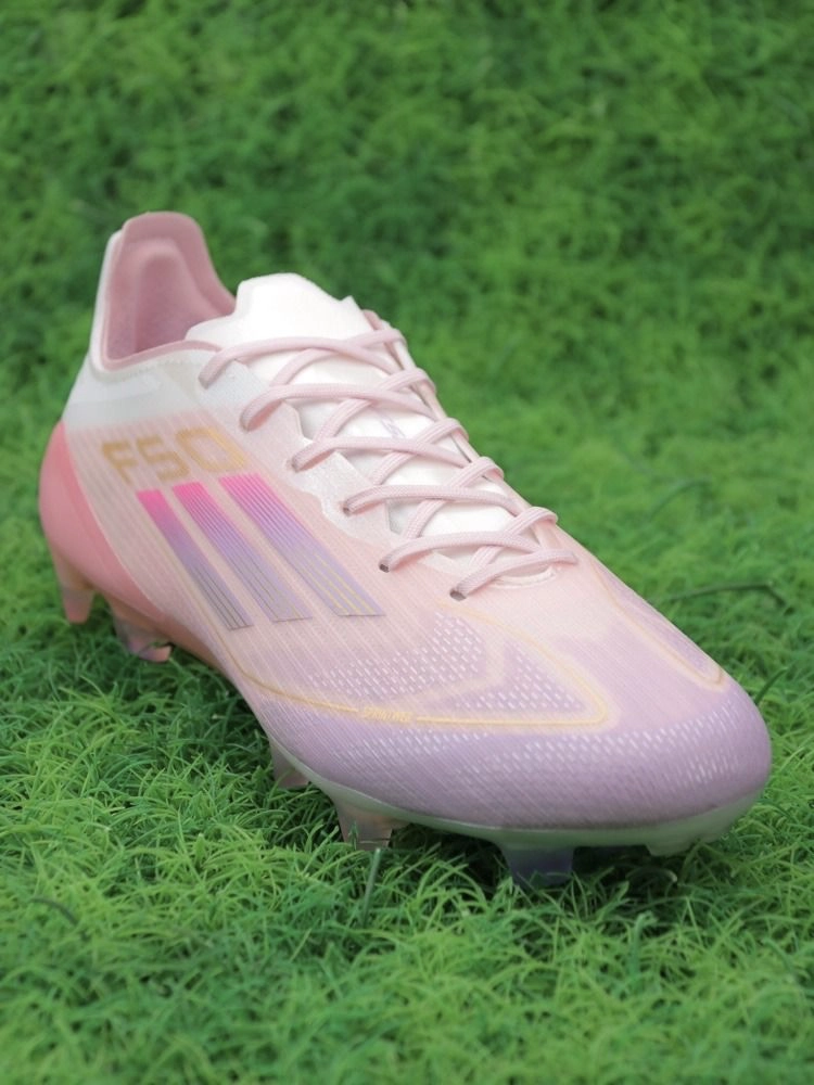 adidas F50 Elite FG Lamine Yamal 304 - Clear Pink/Purple Glow/Lite Pink