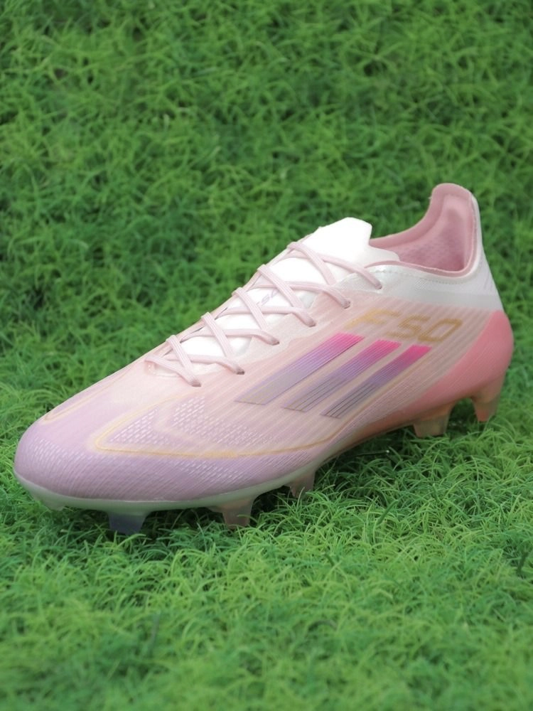adidas F50 Elite FG Lamine Yamal 304 - Clear Pink/Purple Glow/Lite Pink