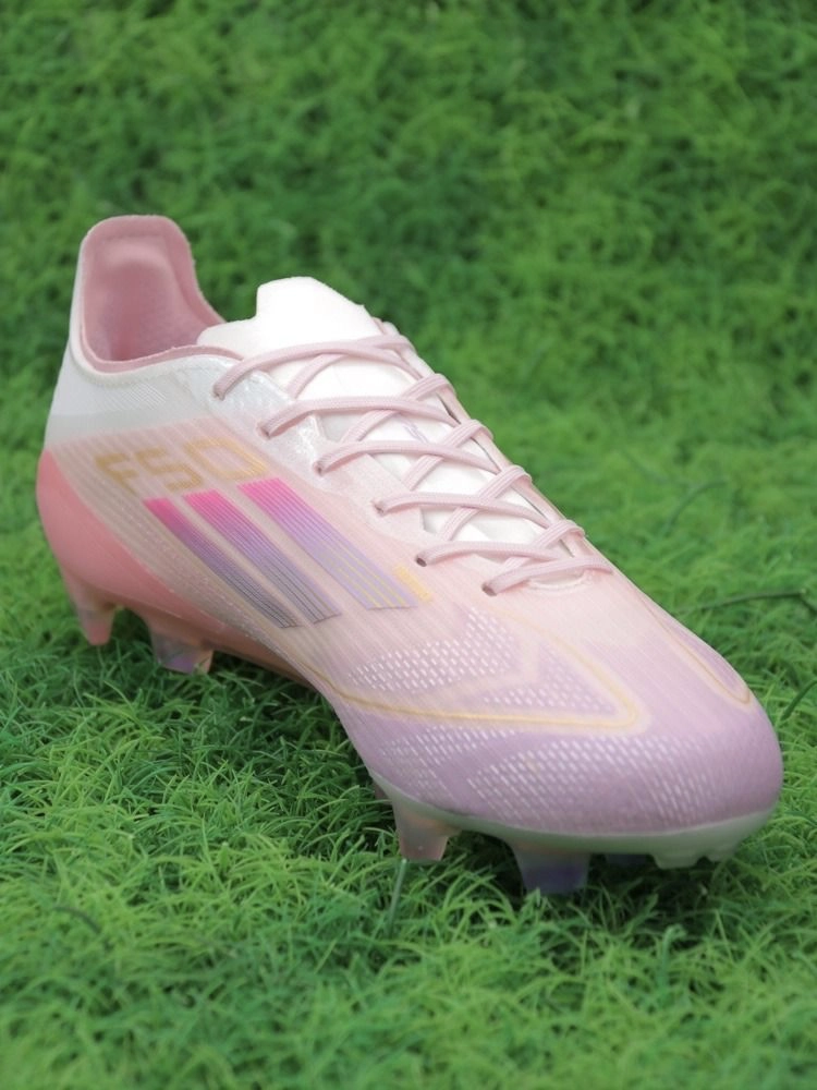 adidas F50 Elite FG Lamine Yamal 304 - Clear Pink/Purple Glow/Lite Pink