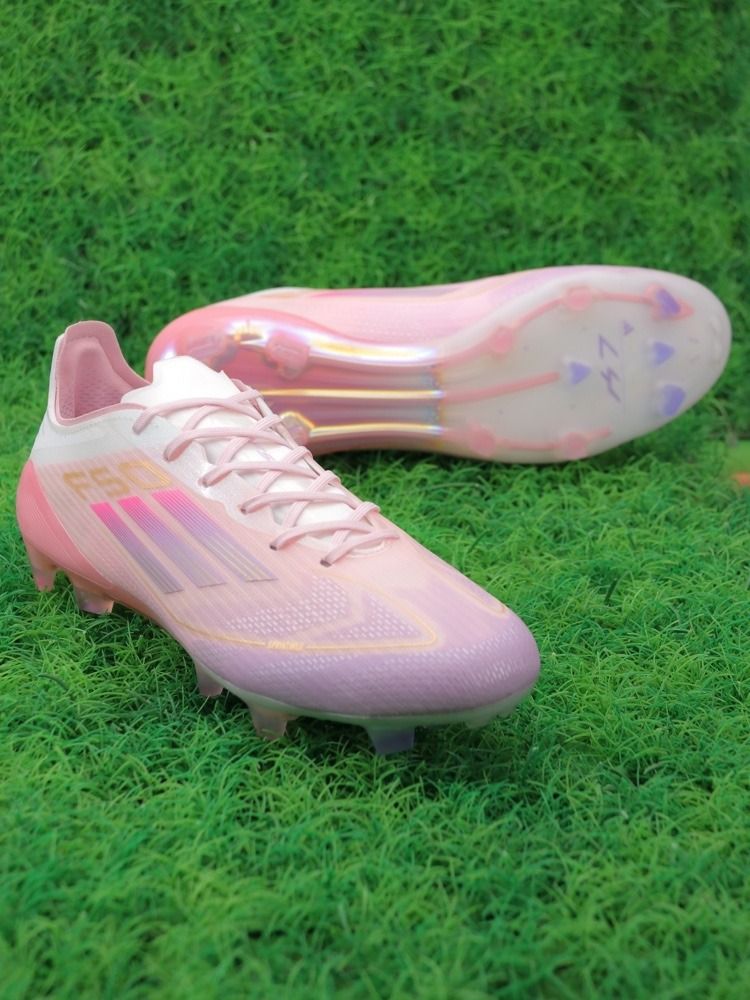 adidas F50 Elite FG Lamine Yamal 304 - Clear Pink/Purple Glow/Lite Pink