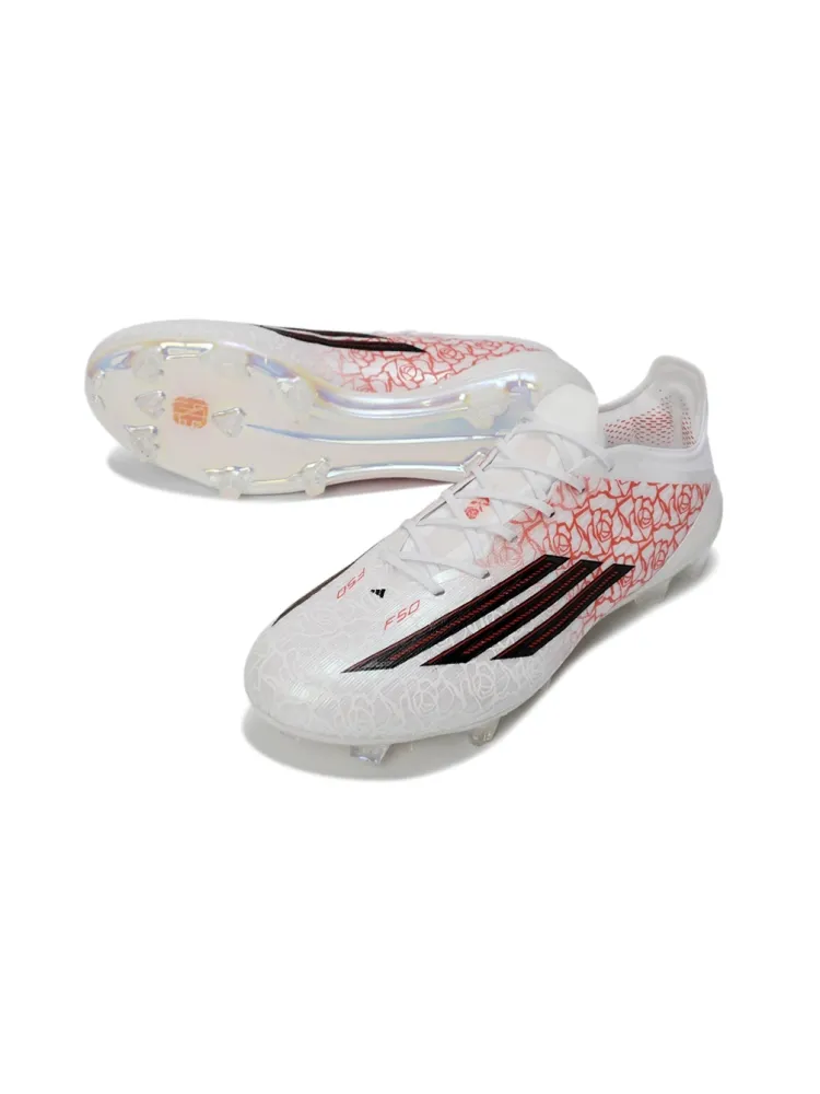 adidas F50 Elite FG Lamine Yamal - White/Core Black/Lucid Red