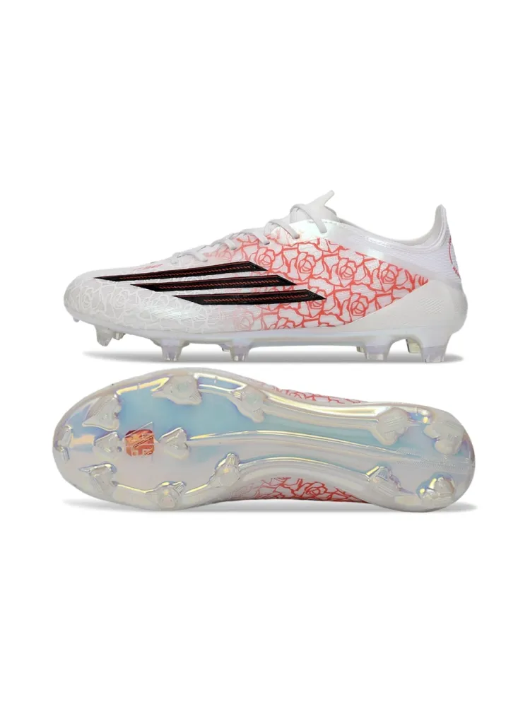 adidas F50 Elite FG Lamine Yamal - White/Core Black/Lucid Red