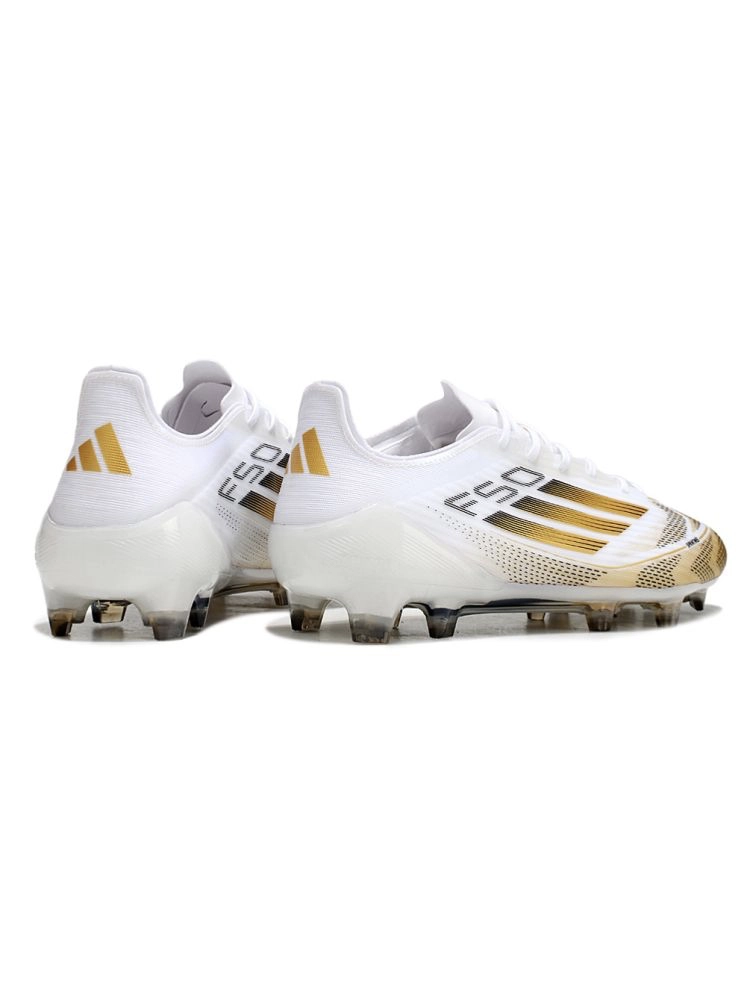 adidas F50 Elite FG White Gold