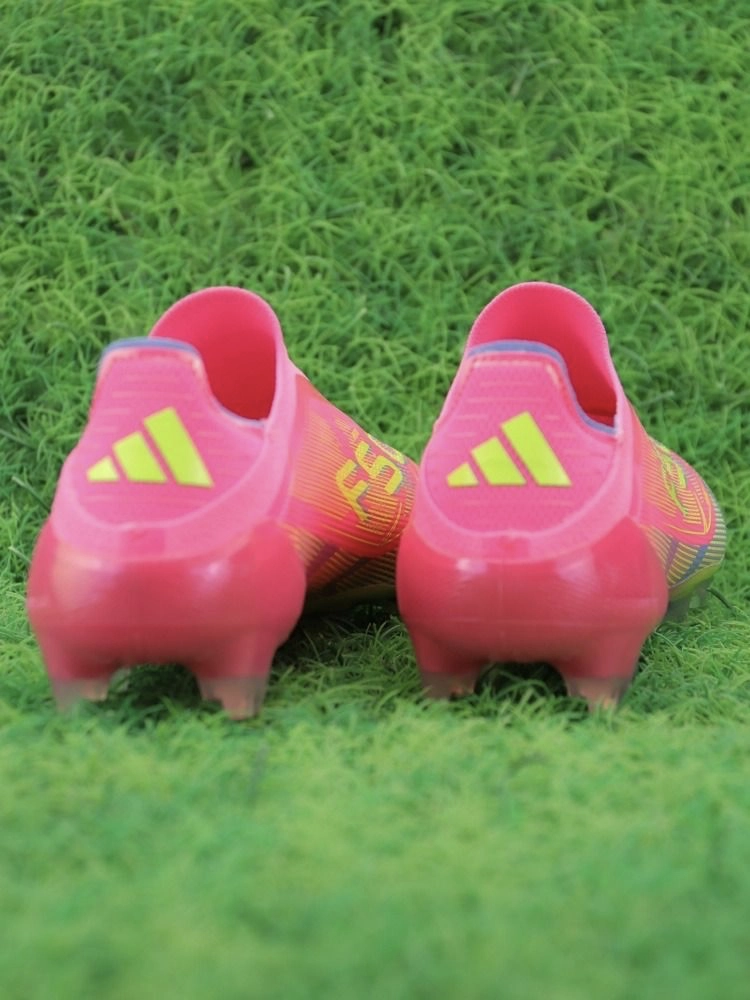 adidas F50 Elite Laceless FG 2025 Mystic Victory - Lucid Pink/Lucid Lemon/Blue Fusion