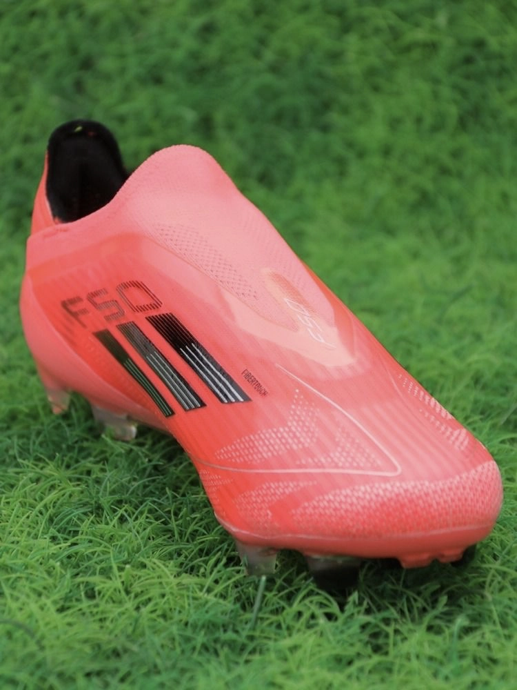 adidas F50 Elite Laceless FG Vivid Horizon - Turbo/Aurora Black/Platin Metallic