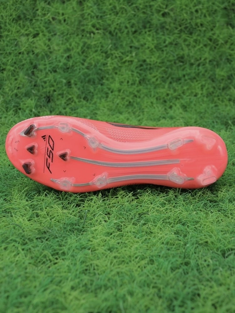 adidas F50 Elite Laceless FG Vivid Horizon - Turbo/Aurora Black/Platin Metallic