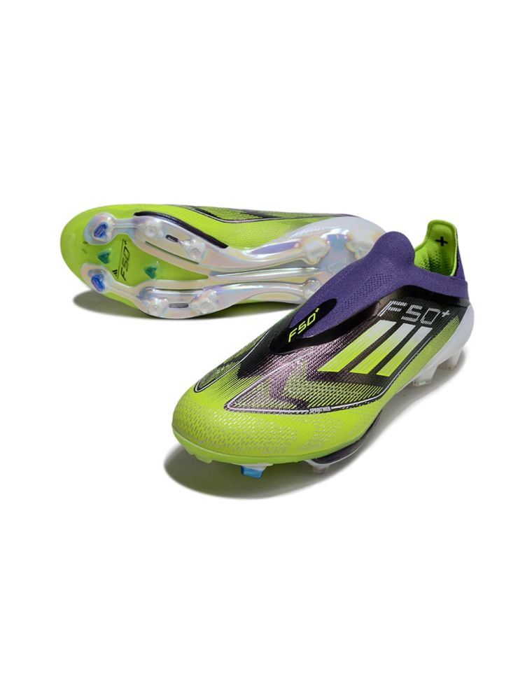 adidas F50 Elite Laceless FG Unity Purple Footwear White Lucid