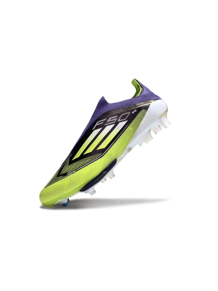 adidas F50 Elite Laceless FG Unity Purple Footwear White Lucid