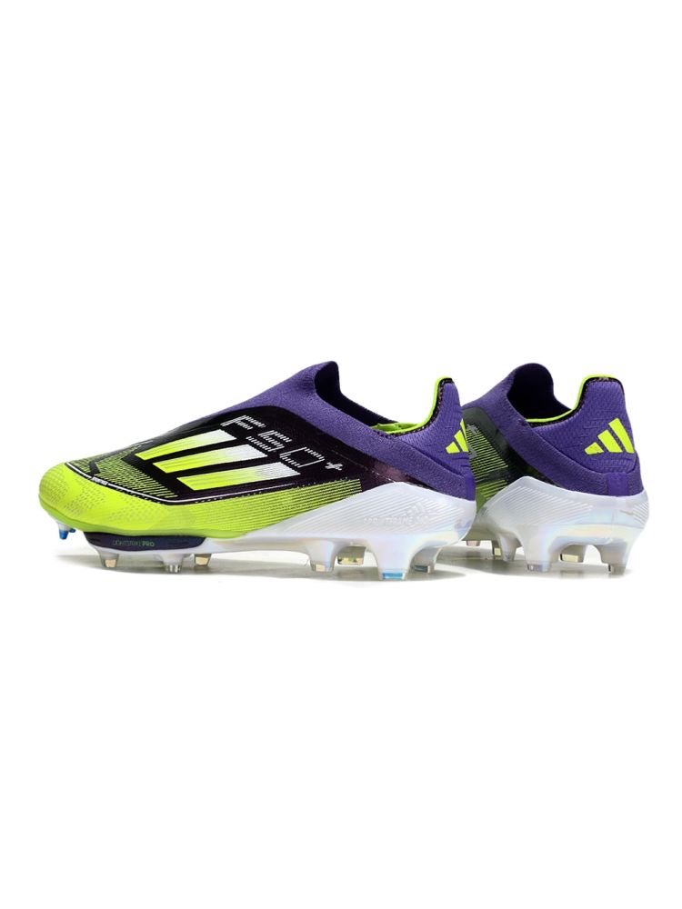 adidas F50 Elite Laceless FG Unity Purple Footwear White Lucid