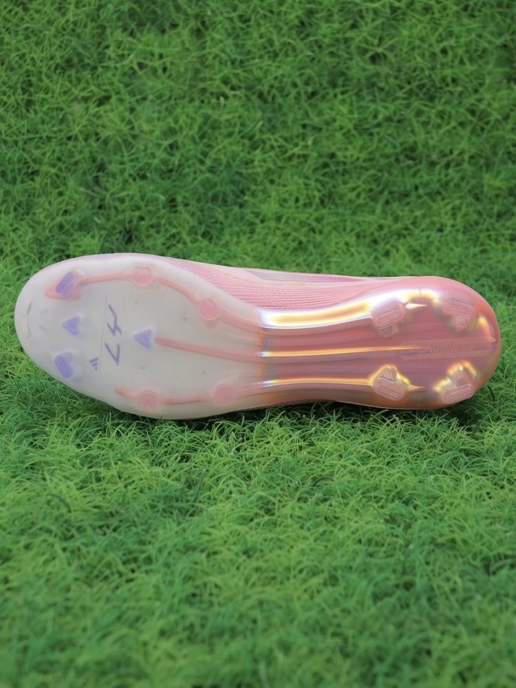 adidas F50 Elite Laceless FG Lamine Yamal 304 - Clear Pink/Purple Glow/Lite Pink