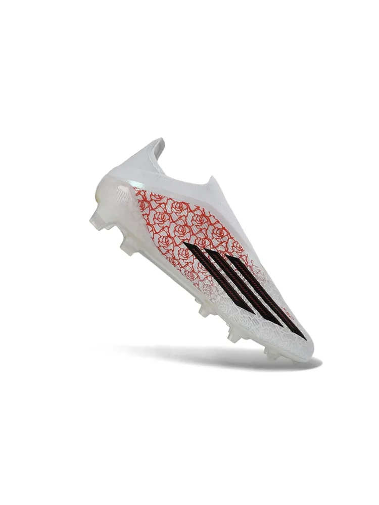 adidas F50 Elite Laceless x Lamine Yamal FG White Core Black Lucid Red