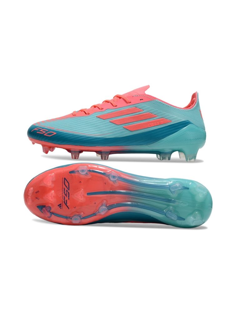 adidas F50 Elite Messi FG Flash Aqua Lucid Pink Lucid Cyan