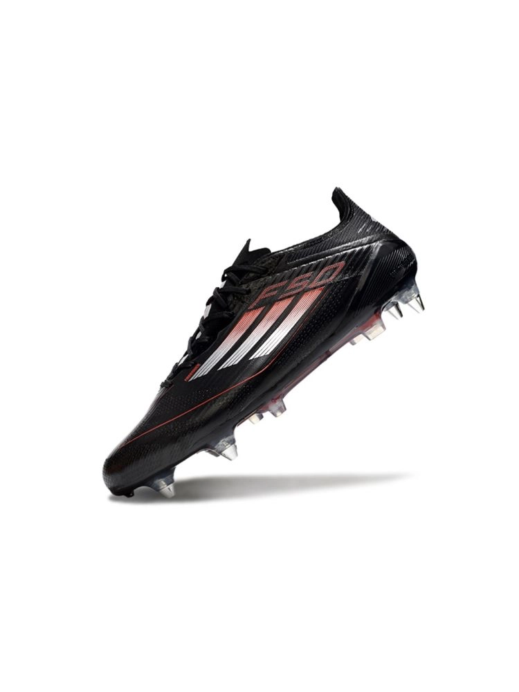 adidas F50 Elite SG Black iron metallic Lucid Red