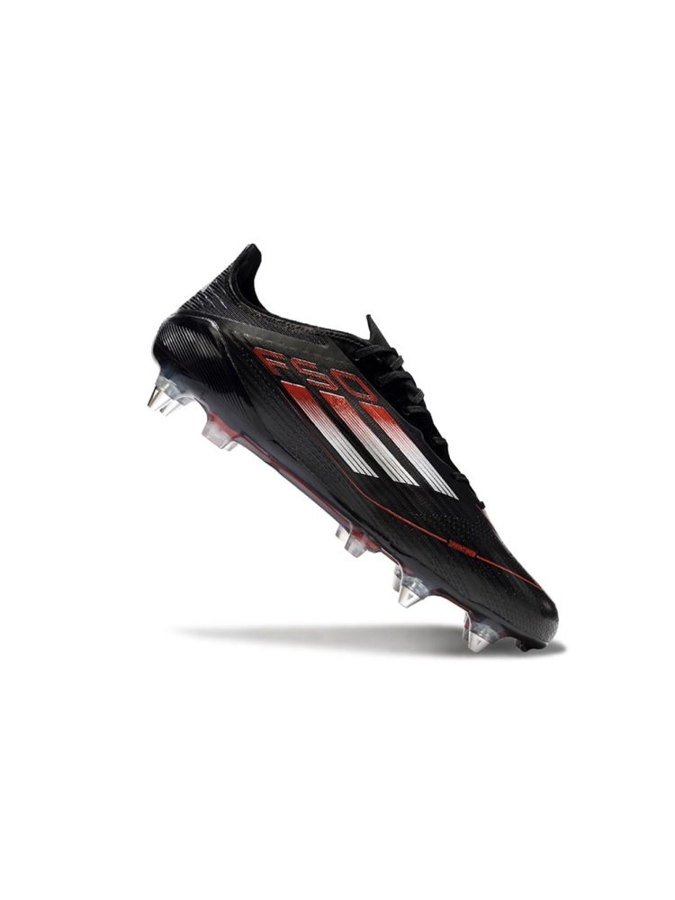 adidas F50 Elite SG Black iron metallic Lucid Red