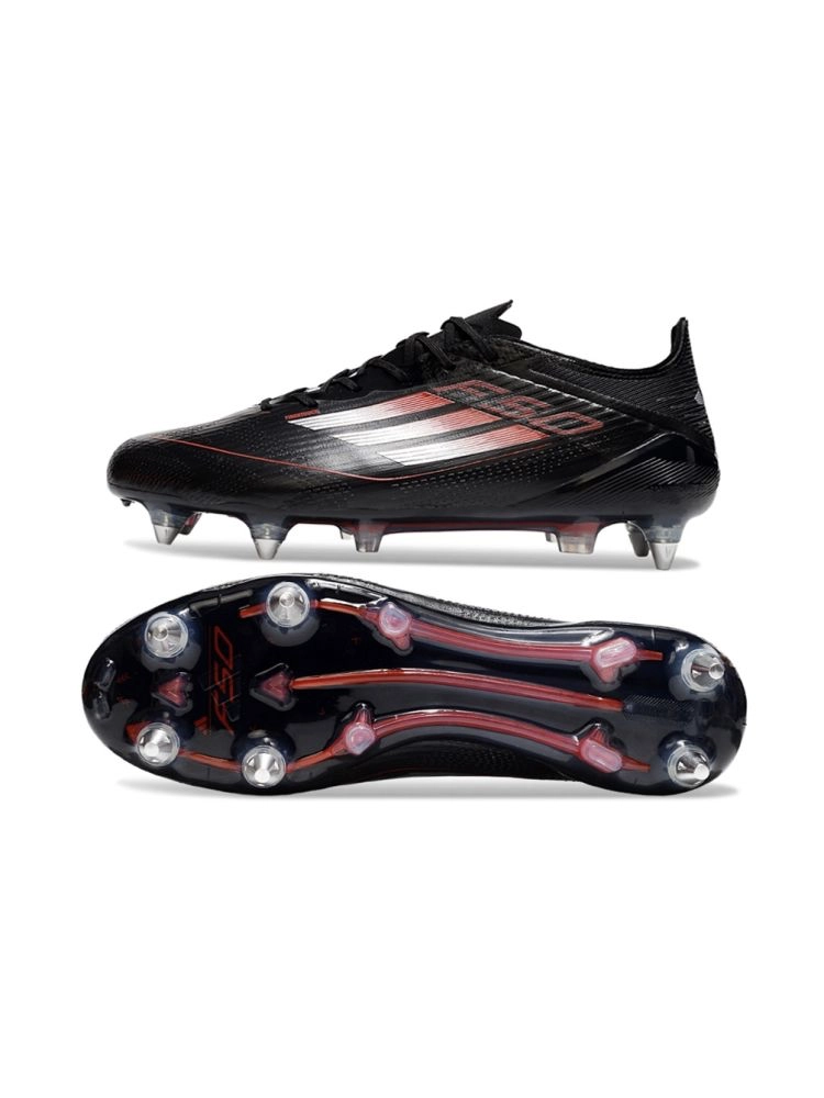 adidas F50 Elite SG Black iron metallic Lucid Red