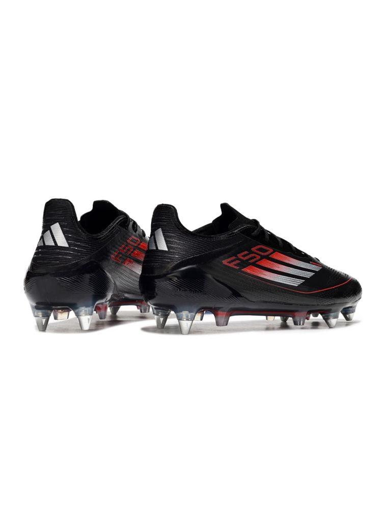 adidas F50 Elite SG Black iron metallic Lucid Red