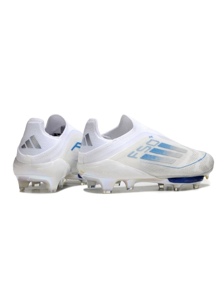 adidas F50 LightStrike Elite Laceless FG White Pearl Metallic White