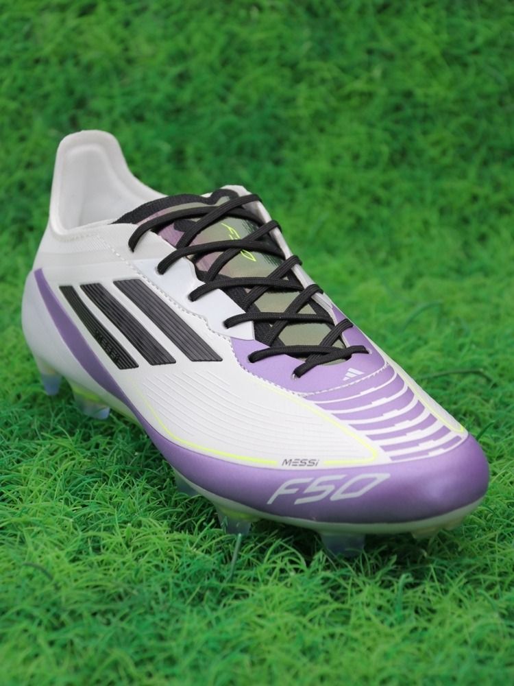 adidas F50 Messi Elite FG Triunfo Estelar - Footwear White/Core Black/Unity Purple