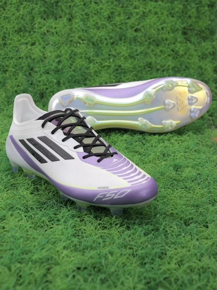adidas F50 Messi Elite FG Triunfo Estelar - Footwear White/Core Black/Unity Purple