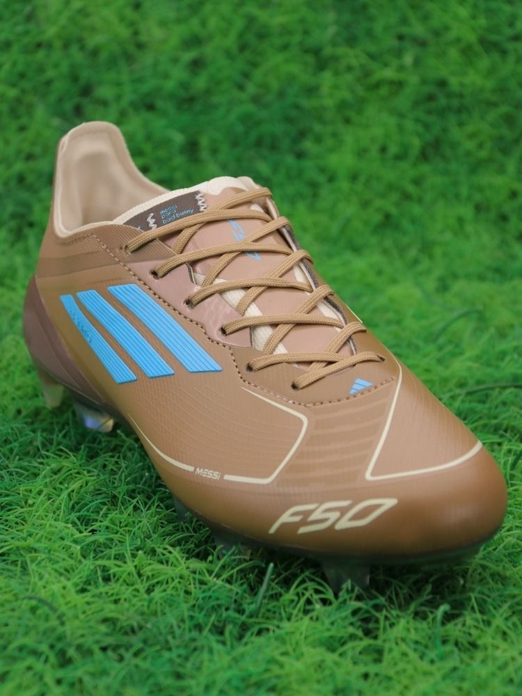 adidas F50 Messi X Bad Bunny Elite FG - Cardboard/Cream White/Bright Cyan